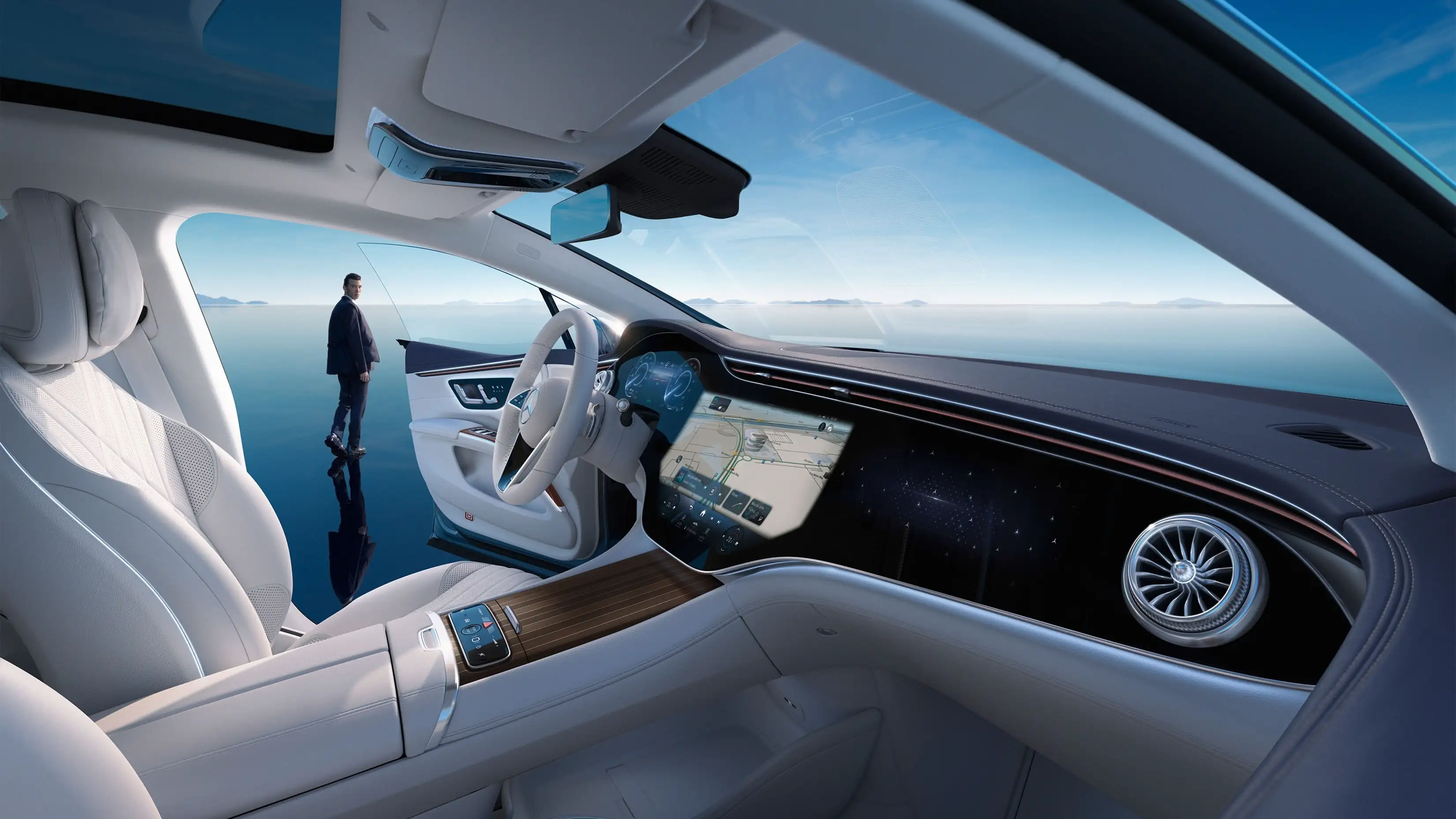Mercedes-Benz EQS Class จุดเริ่มต้นความหรูหราที่ขับเคลื่อนด้วยอนาคต Image