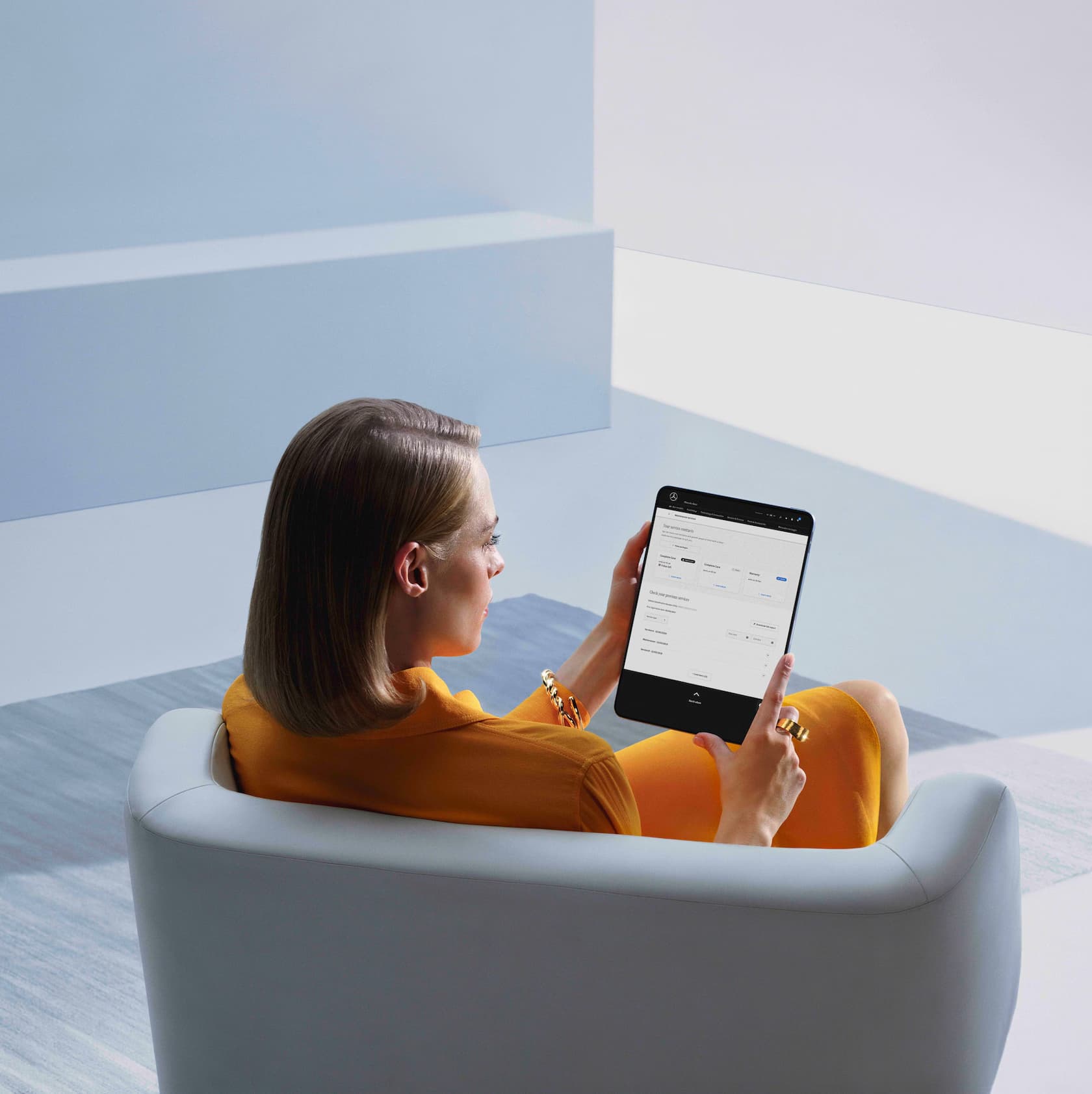 ผู้ช่วยส่วนตัวของคุณสำหรับทุกบริการ Mercedes-Benz Image